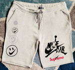 NIKE x SUPREME x SILLY SAVAGE "REFLECTIVE SMILES" SHORTS