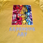 SILLY SAVAGE REFLECTIVE "EXPENSIVE ART" T SHIRT