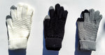 Ribbed Wool Womens Gloves