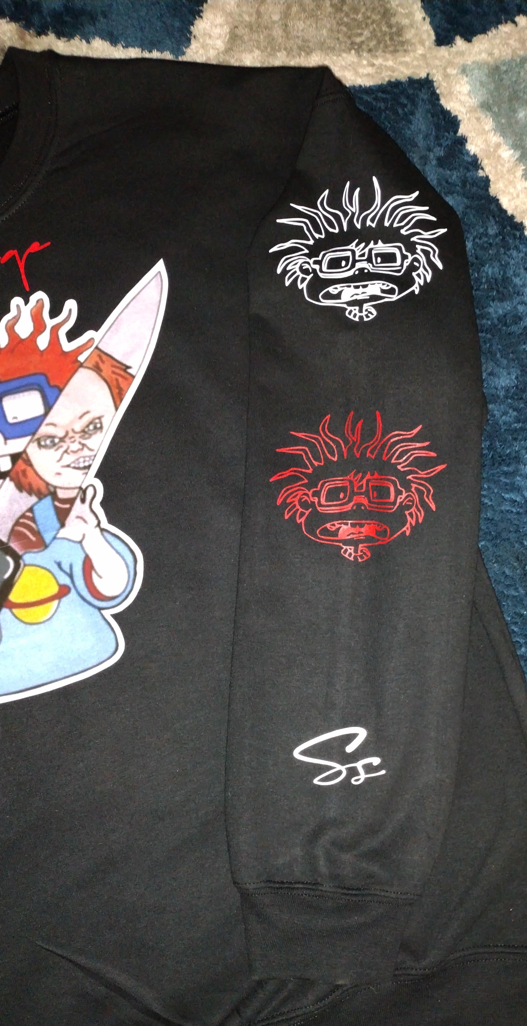 Custom SAVAGE CHUCKY 2X Crewneck Sweater