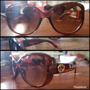 Womens Rounded Sunglasses By Gucci 3 Styles