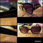 Women's Black Sunglasses By YSL