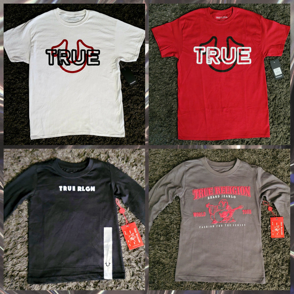 True Religion T Shirts (Kids To Adult)