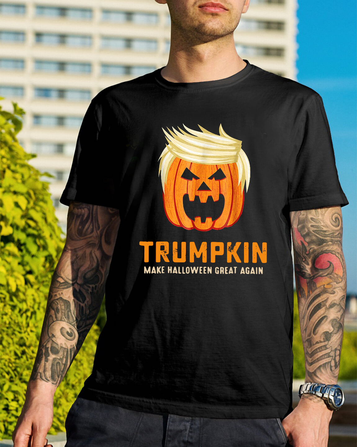 "TRUMPKIN" MAKE HALLOWEEN GREAT AGAIN T SHIRT