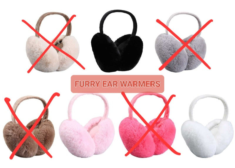 Furry Ear Warmers