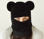 Thick Balaclava W/ Bear Ears