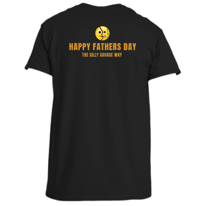 FATHERS DAY BLACK DAD Son And Daughter T Shirts