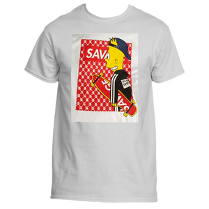 Bart Skating Savage T Shirts